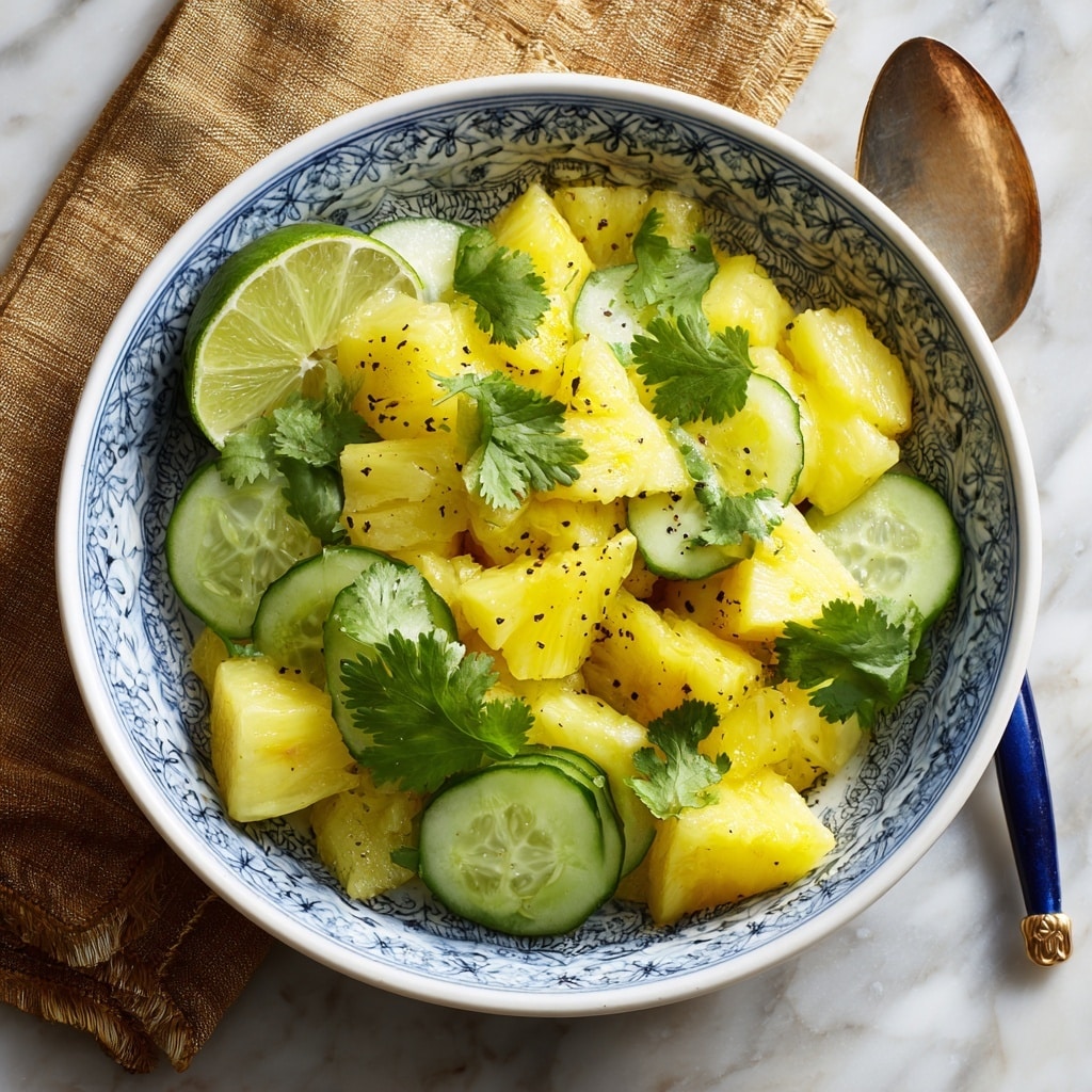 Pineapple Cucumber Salad Recipe - Recipe Image