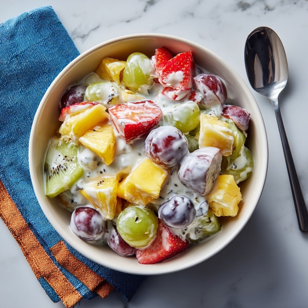 Cheesecake Fruit Salad Recipe - Recipe Image