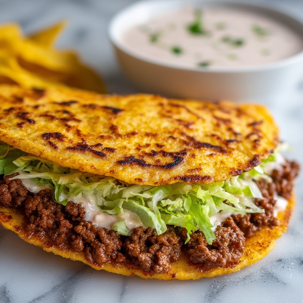 Nachos Beef Folded Wraps Recipe - Recipe Image