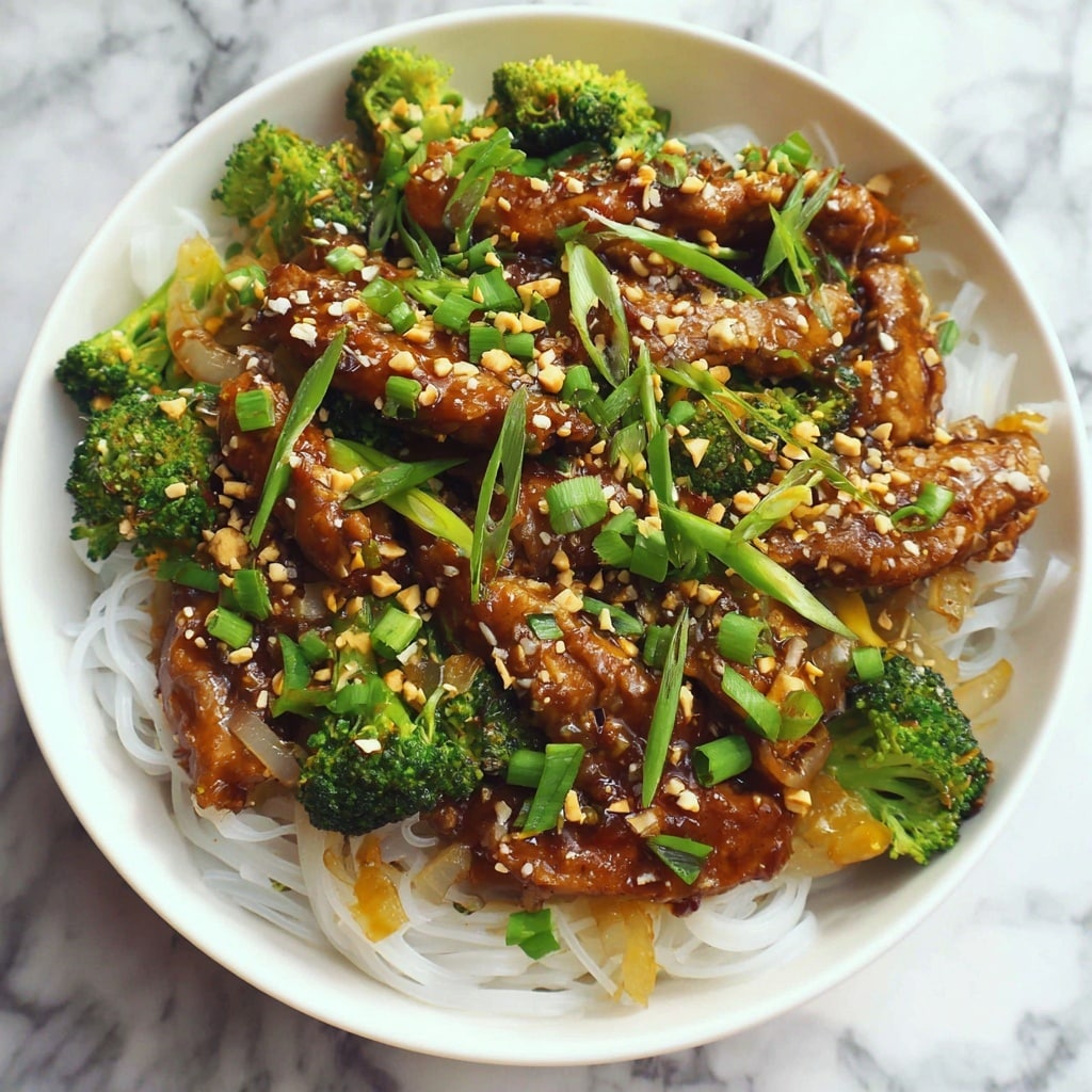 Thai Rice Noodle Stir Fry Recipe - Recipe Image