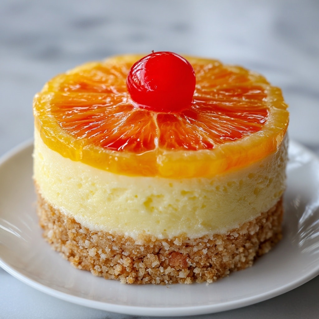 Mini Pineapple Upside-Down Cheesecakes Recipe - Recipe Image