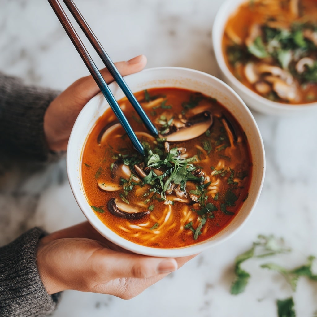 Crispy Thai Peanut Chicken Ramen Recipe - Recipe Image