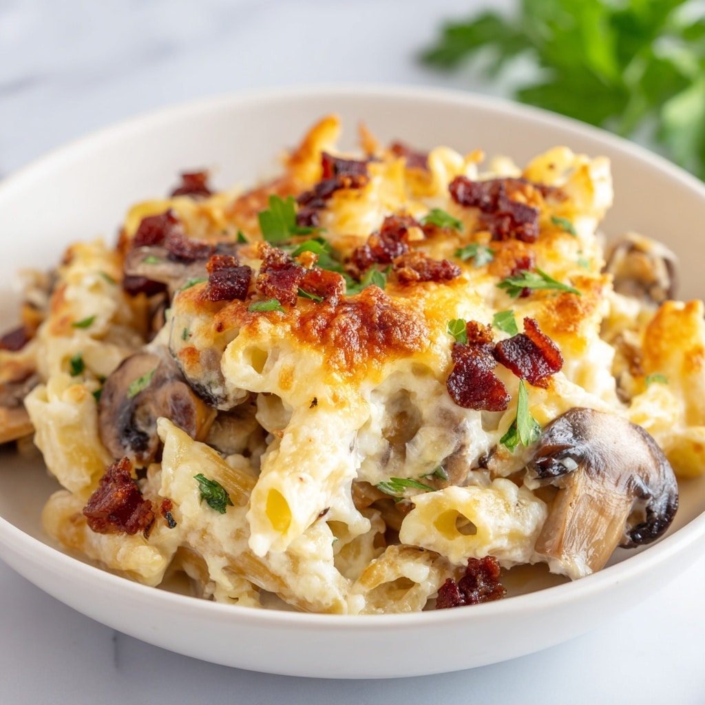 Chicken Alfredo Bake Recipe - Recipe Image