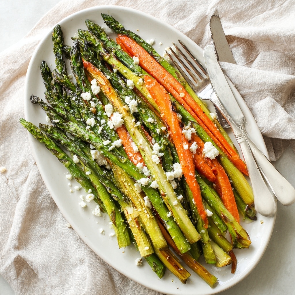 Roasted Asparagus and Carrots Recipe - Recipe Image