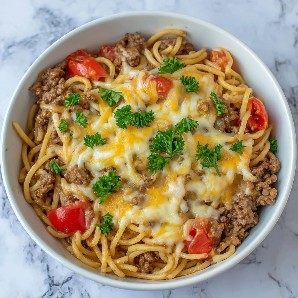 Taco Spaghetti Recipe - Recipe Image