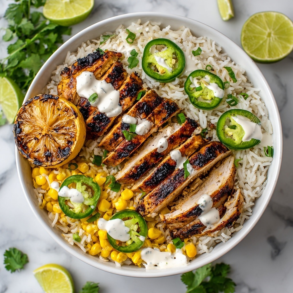 Street Corn Chicken Rice Bowl Recipe - Recipe Image
