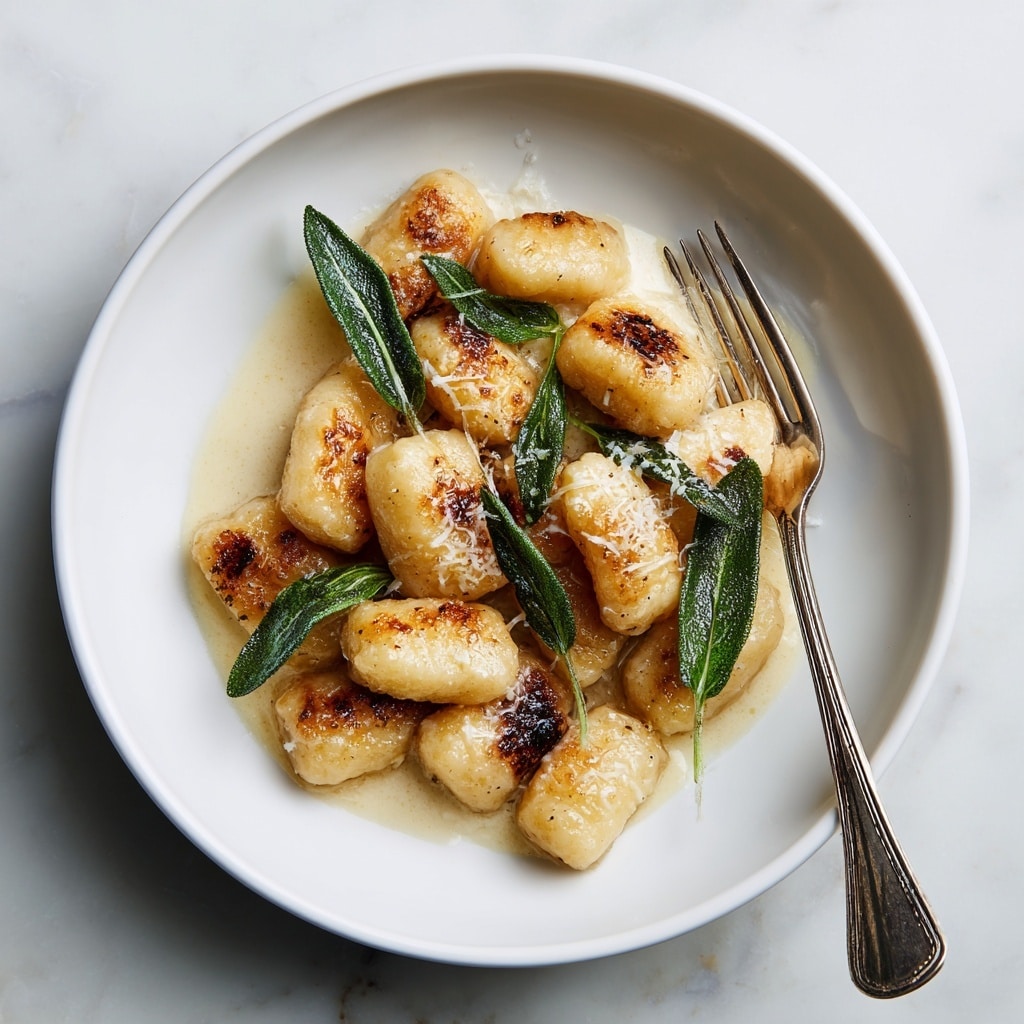 Crisp Gnocchi and Roast Pumpkin in Brown Butter Recipe - Recipe Image