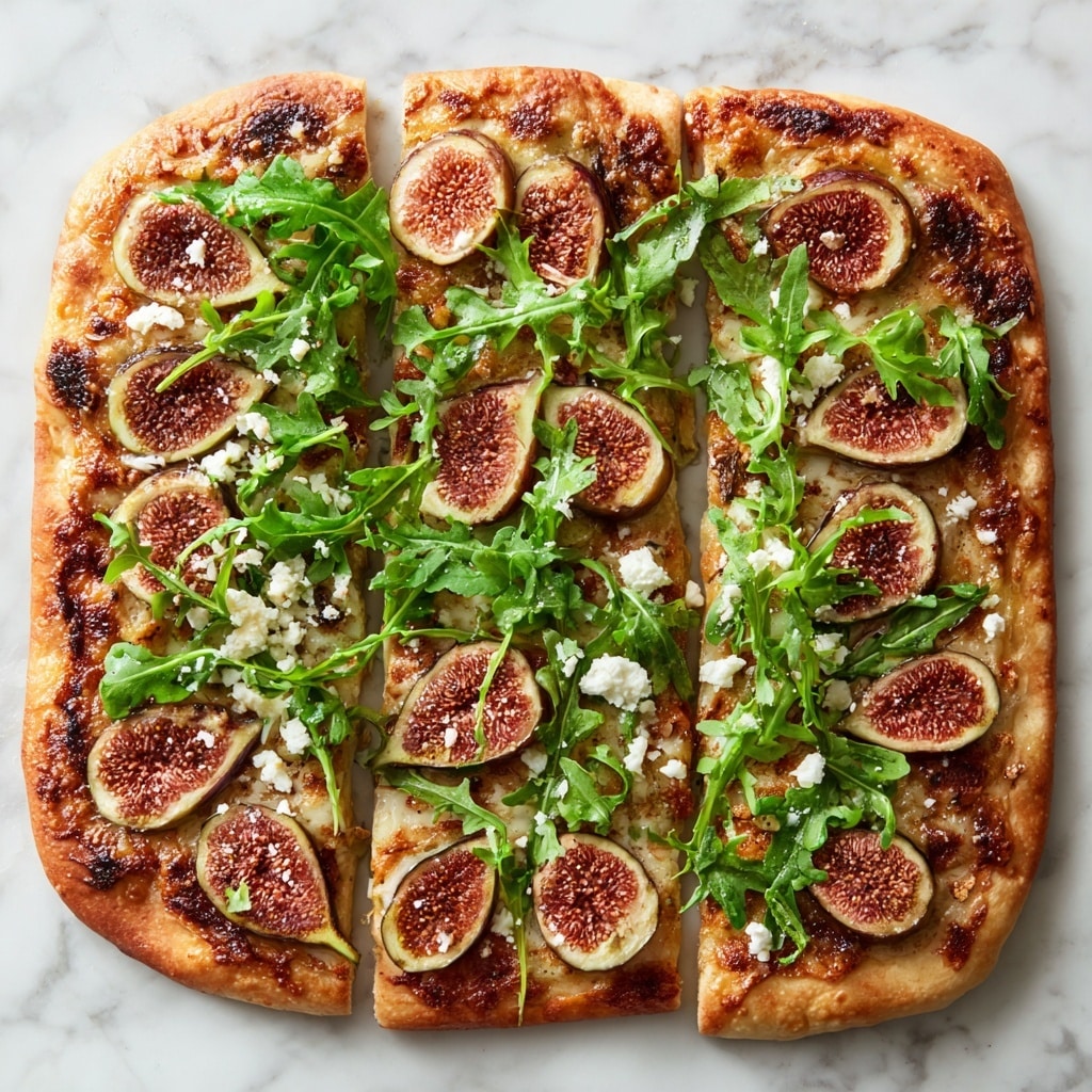 Fig and Goat Cheese Flatbread Recipe - Recipe Image