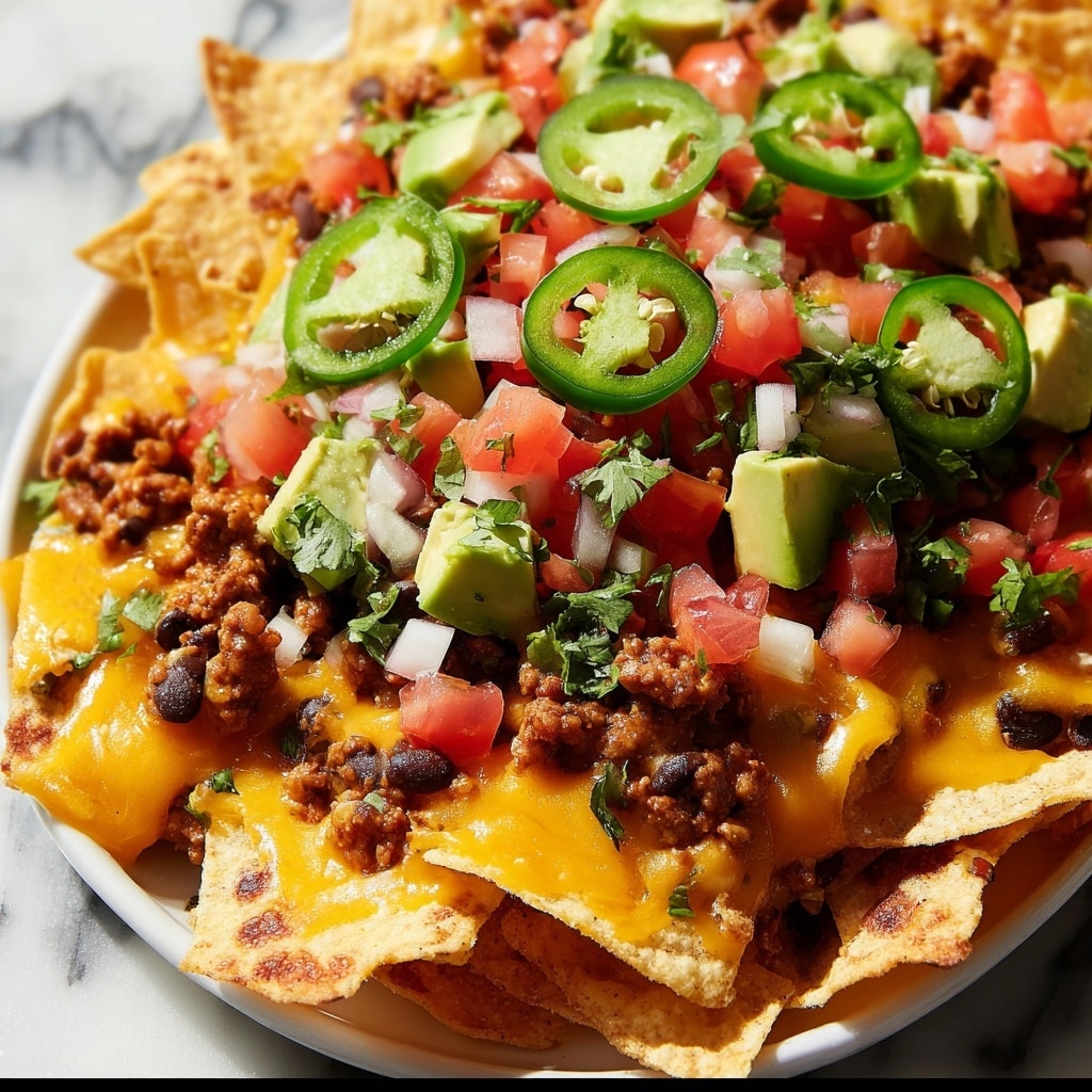 Easy Nachos Recipe - Recipe Image
