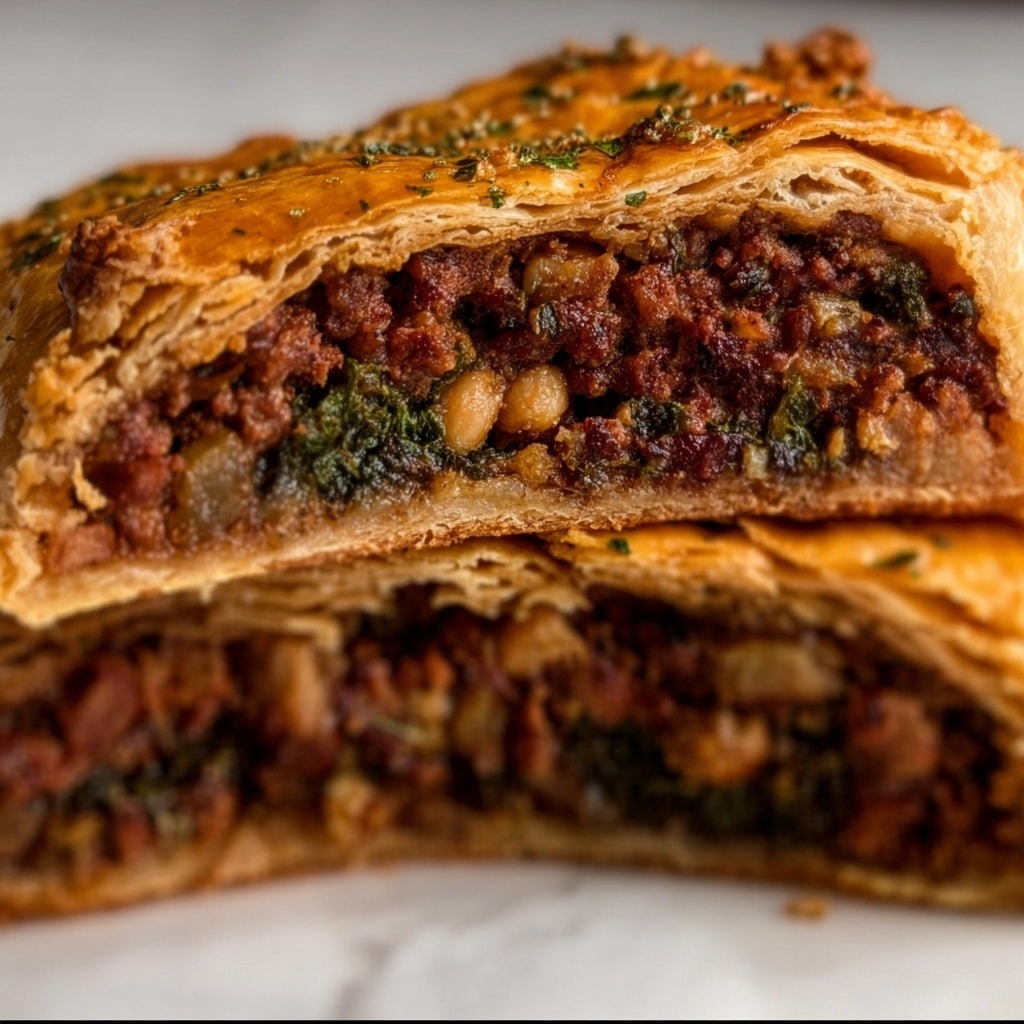 Vegan BBQ Beef Wellington Recipe - Recipe Image