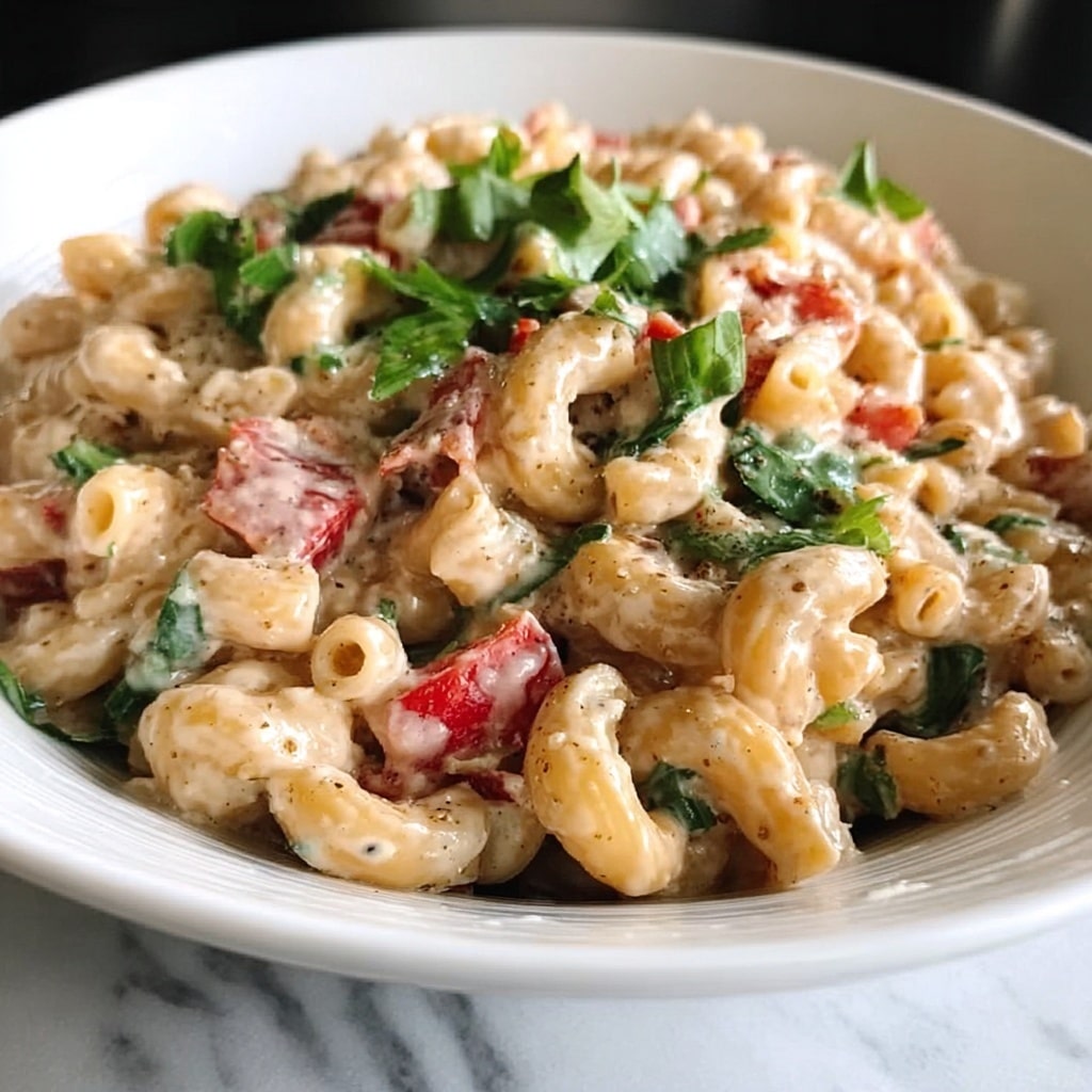 BLT Macaroni Salad Recipe - Recipe Image