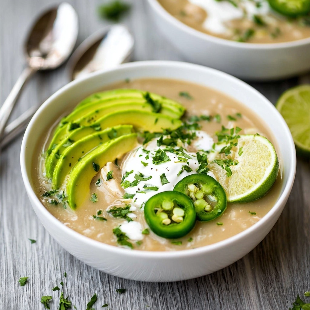 Crockpot White Chicken Chili Recipe - Recipe Image