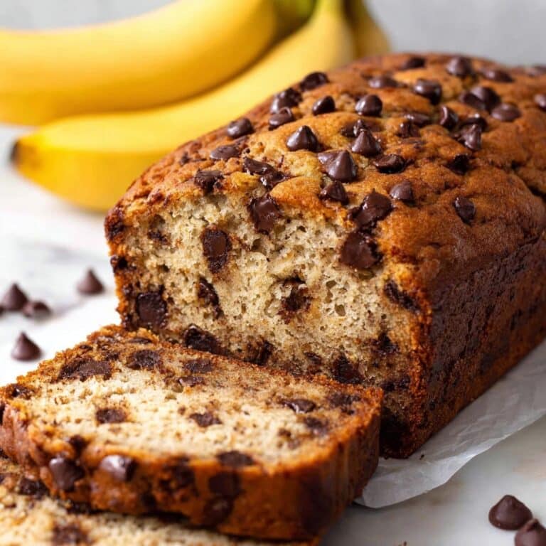 Chocolate Chip Banana Bread Recipe