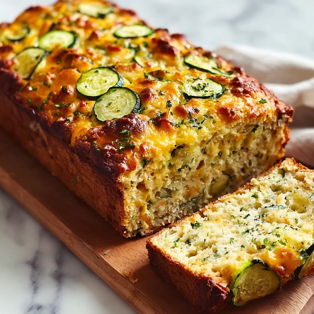 One-Bowl Cheesy Zucchini Bread Recipe - Recipe Image