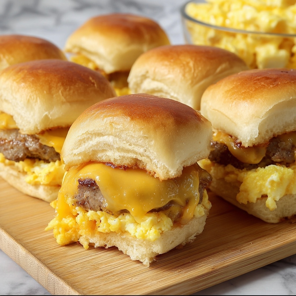 Easy Breakfast Sliders Recipe - Recipe Image