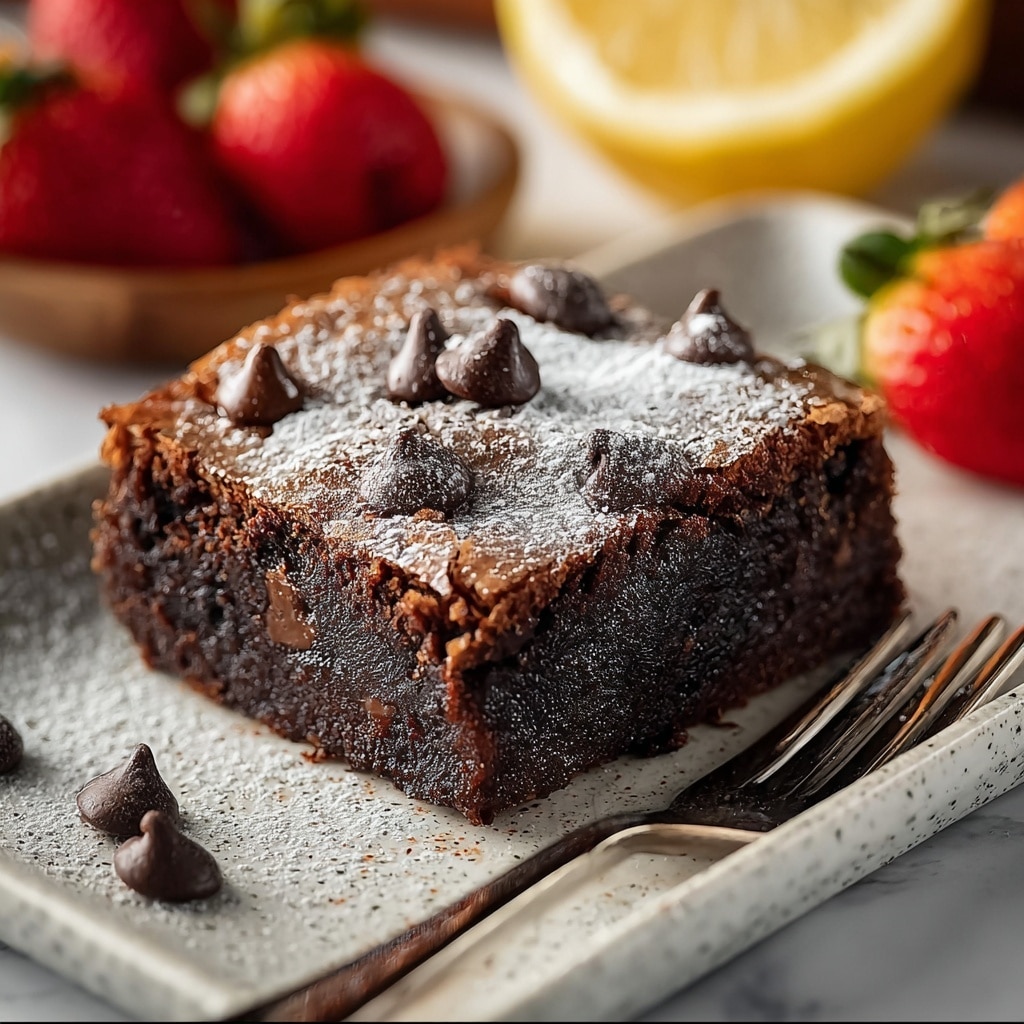 Greek Yogurt Brownies: The Ultimate Healthy & Delicious Recipe - Recipe Image