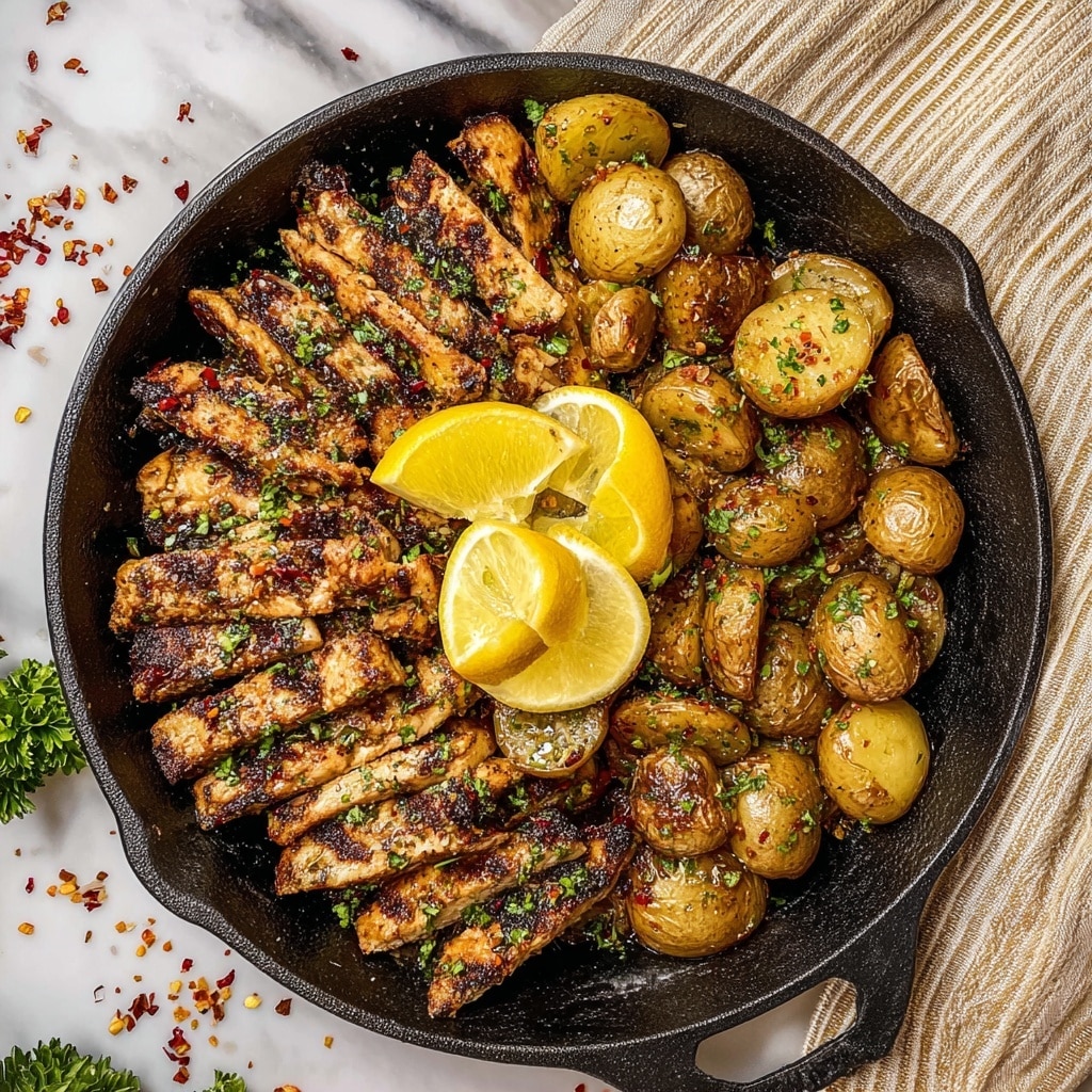 Diced Potatoes with Chicken Recipe - Recipe Image