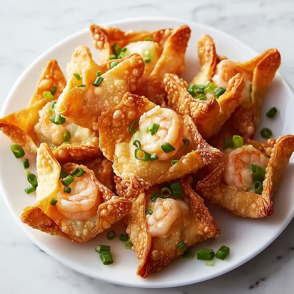 Shrimp and Cream Cheese Wontons Recipe - Recipe Image