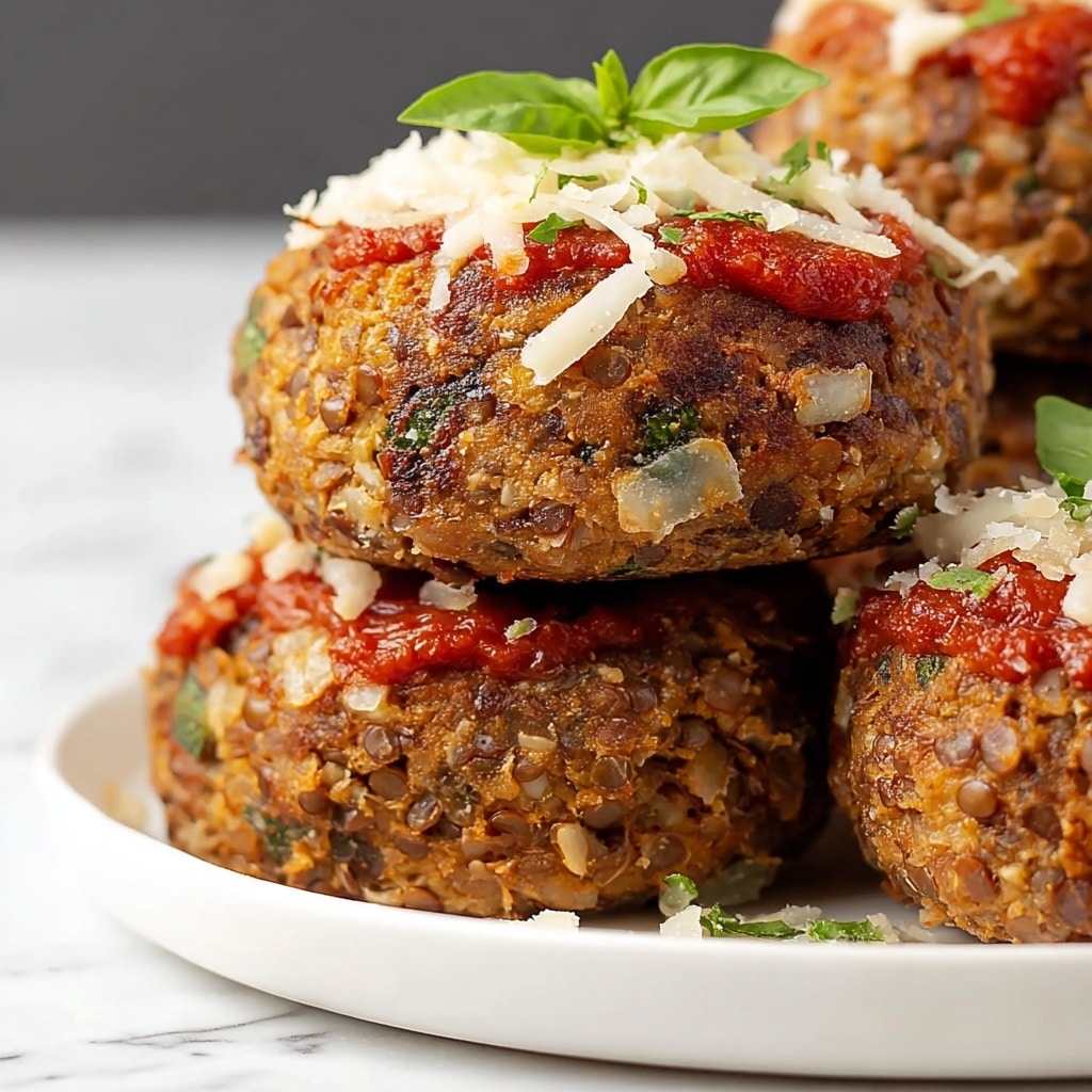 Easy Vegetarian Lentil Meatballs Recipe - Recipe Image