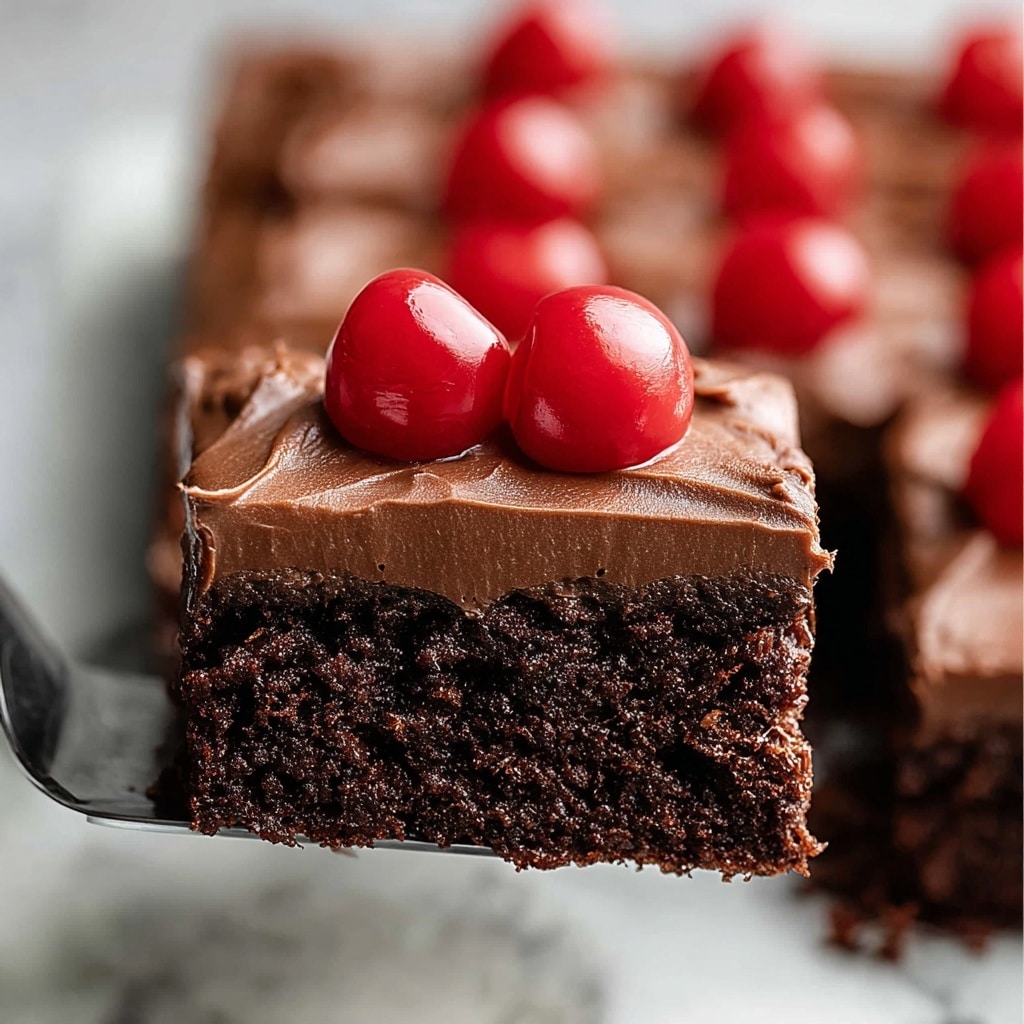 Dr Pepper Cherry Cake Recipe - Recipe Image