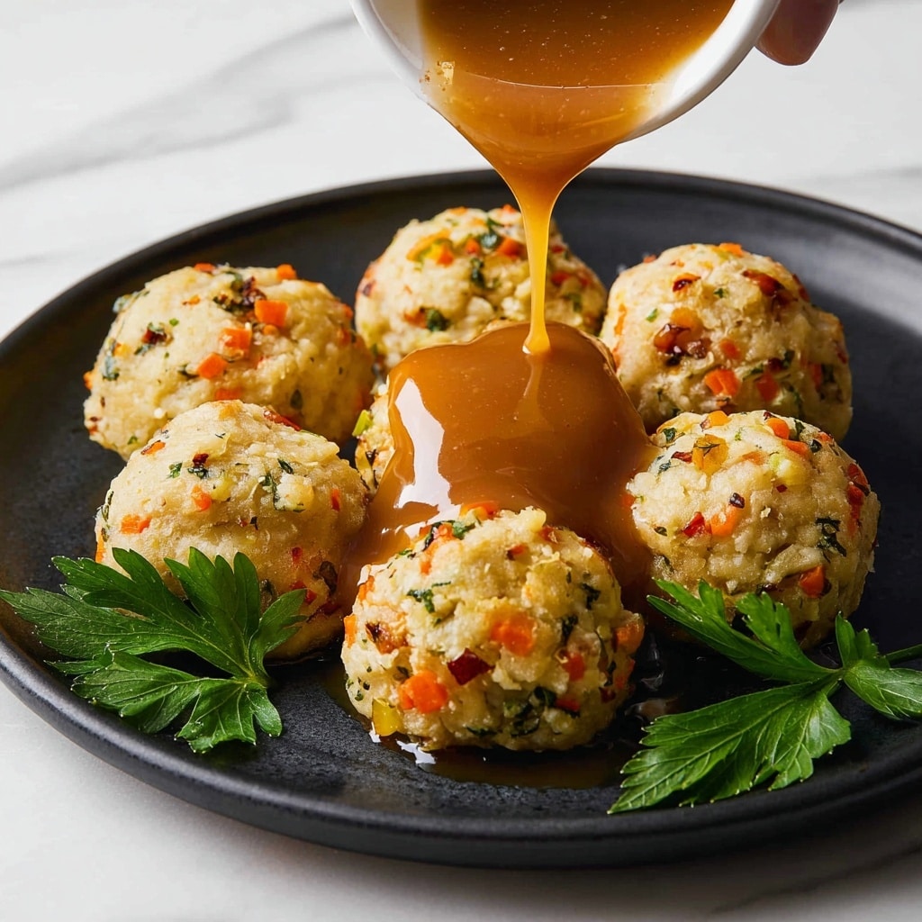 Turkey Stuffing Balls Recipe - Recipe Image
