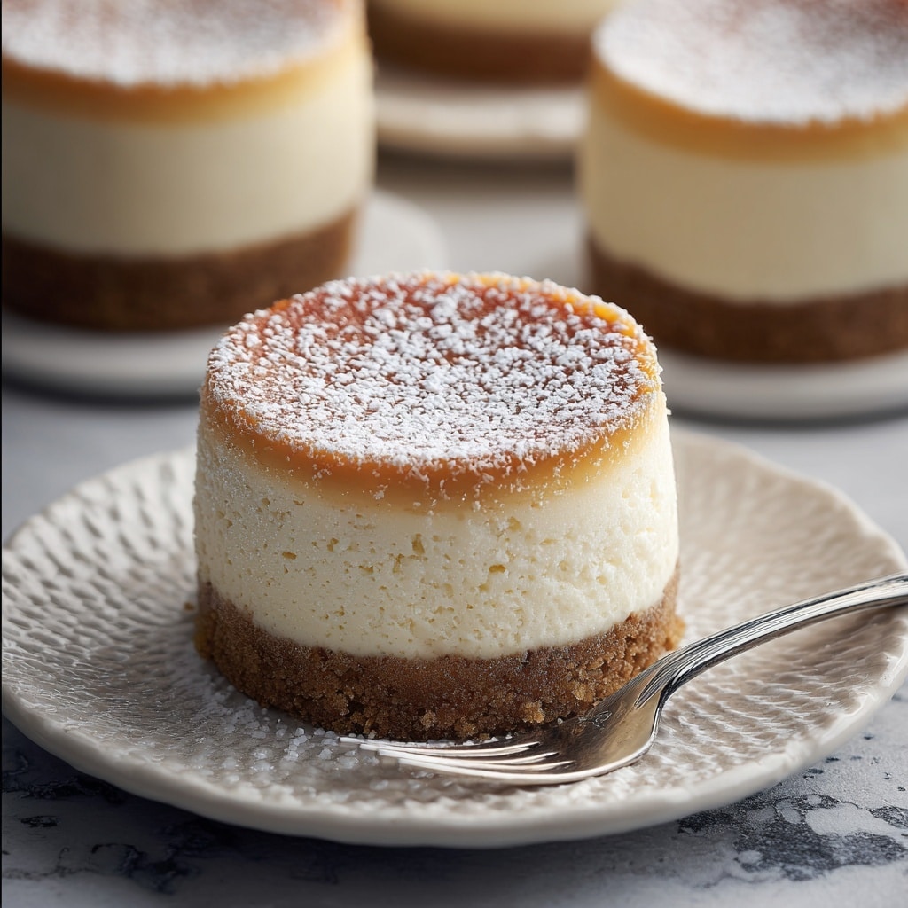 Quick Mini Japanese Cheesecakes Recipe - Recipe Image