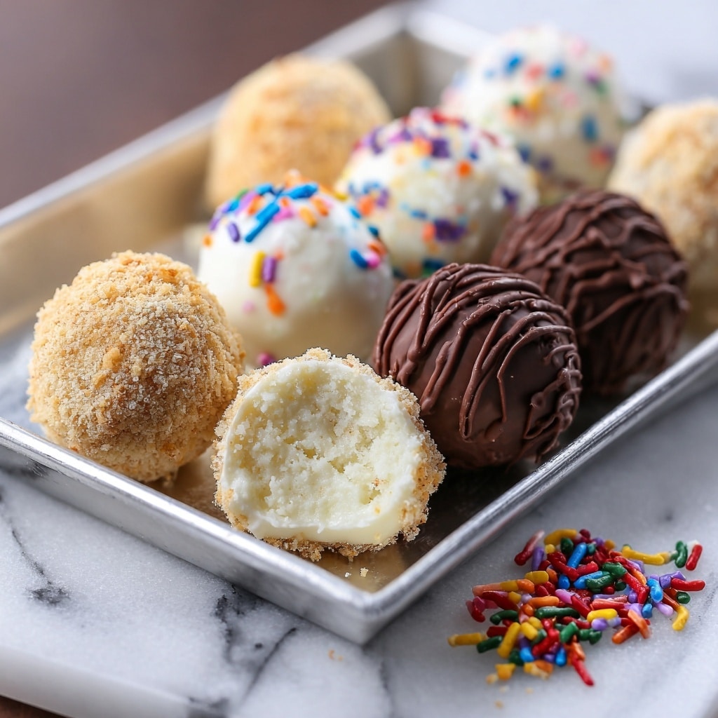Cheesecake Balls Recipe - Recipe Image