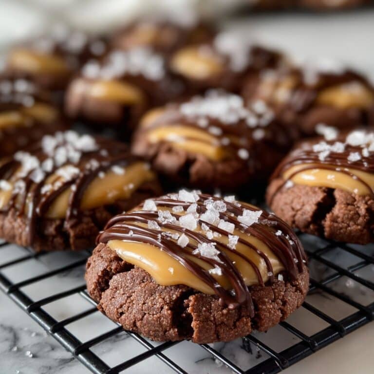 Swirled Brownie Cookies with a Peanut Butter Twist Recipe