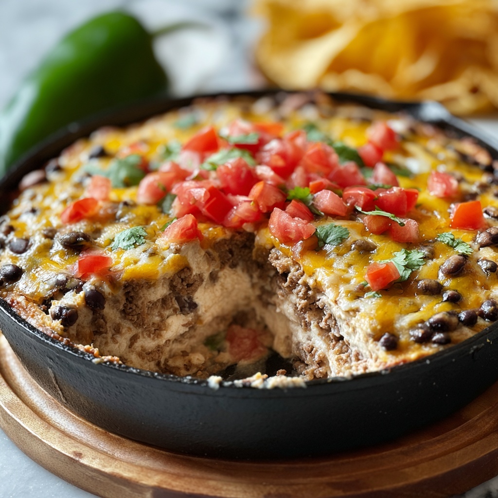 Smoked Taco Dip Recipe - Recipe Image