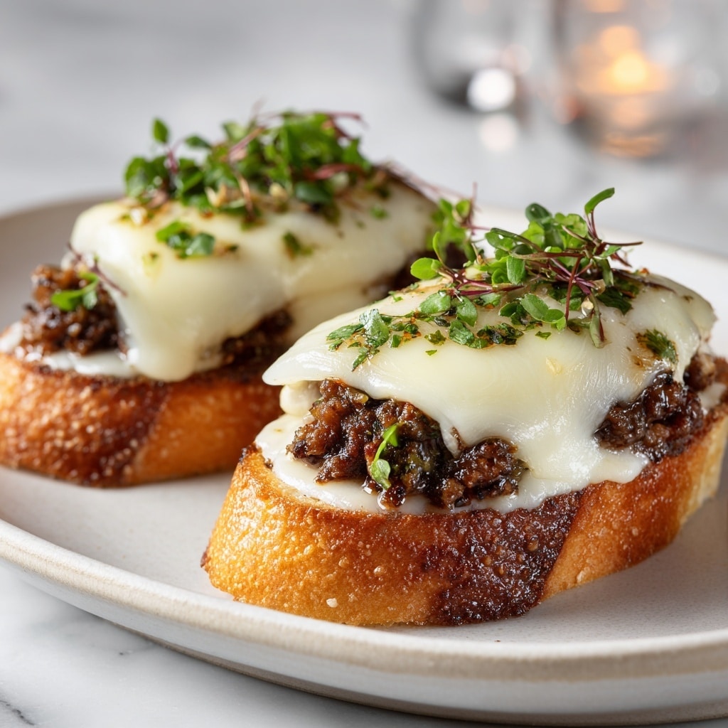 Cheesy Garlic Bread Sloppy Joes Recipe - Recipe Image