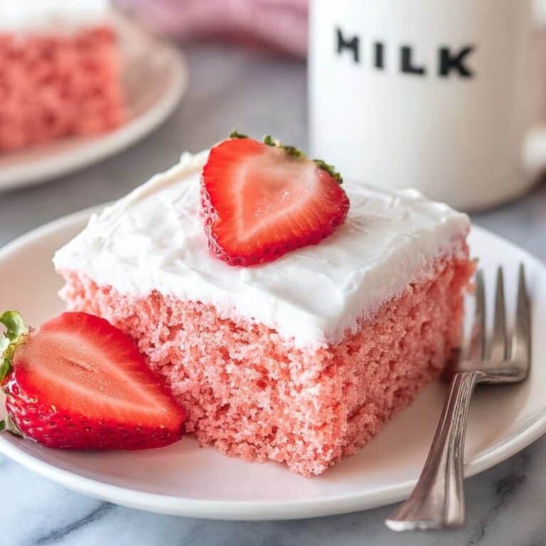 Strawberry Box Cake Recipe