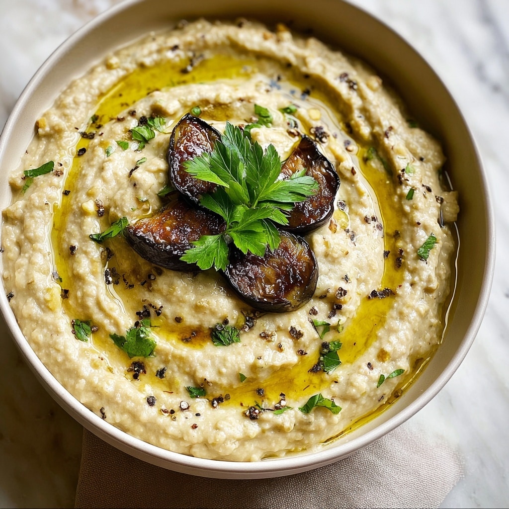 Melitzanosalata (Greek Eggplant Dip) Recipe - Recipe Image