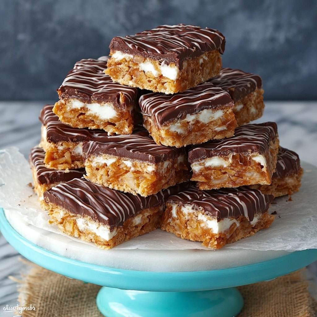 Samoa Cookie Bars Recipe - Recipe Image
