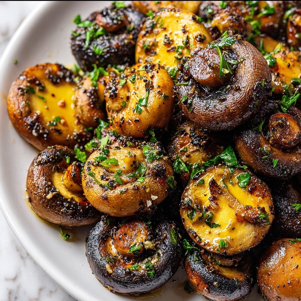 Easy Air Fryer Mushrooms Recipe - Recipe Image