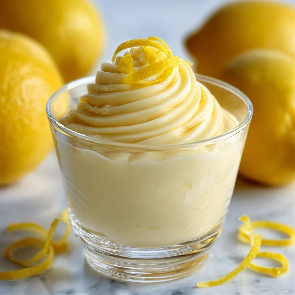Creamy Lemon Mousse Recipe - Recipe Image