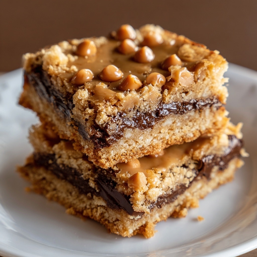 Peanut Butter Lunch Lady Cookie Bars Recipe - Recipe Image