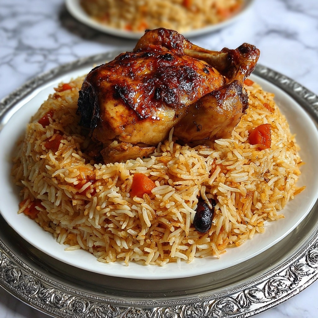 Chicken Kabsa (Arabian Chicken and Rice) Recipe - Recipe Image