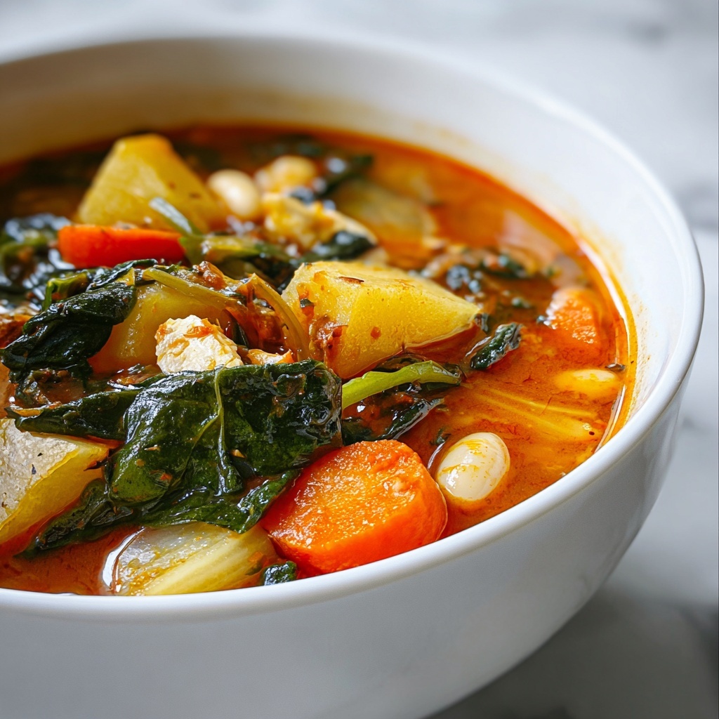 Hearty Roasted Vegetable Soup Recipe - Recipe Image