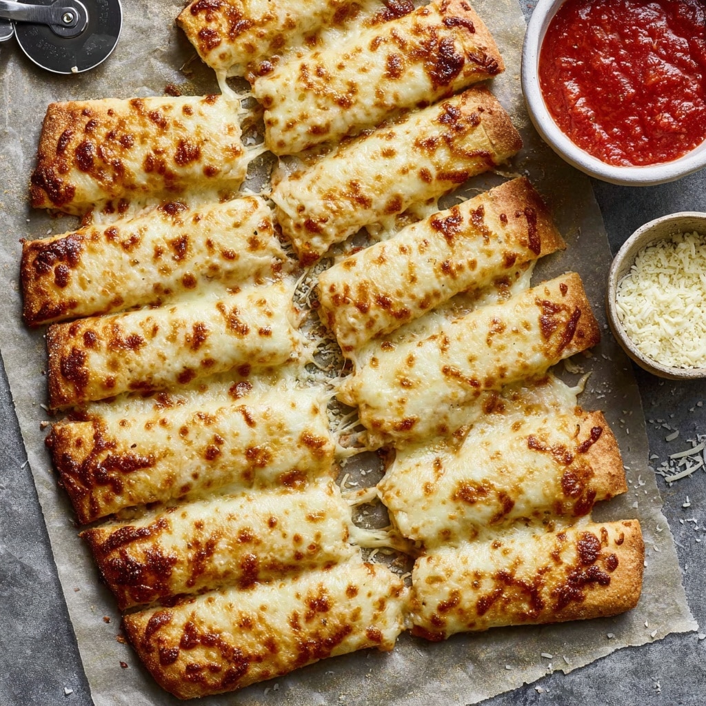Cheesy Garlic Breadsticks Recipe - Recipe Image