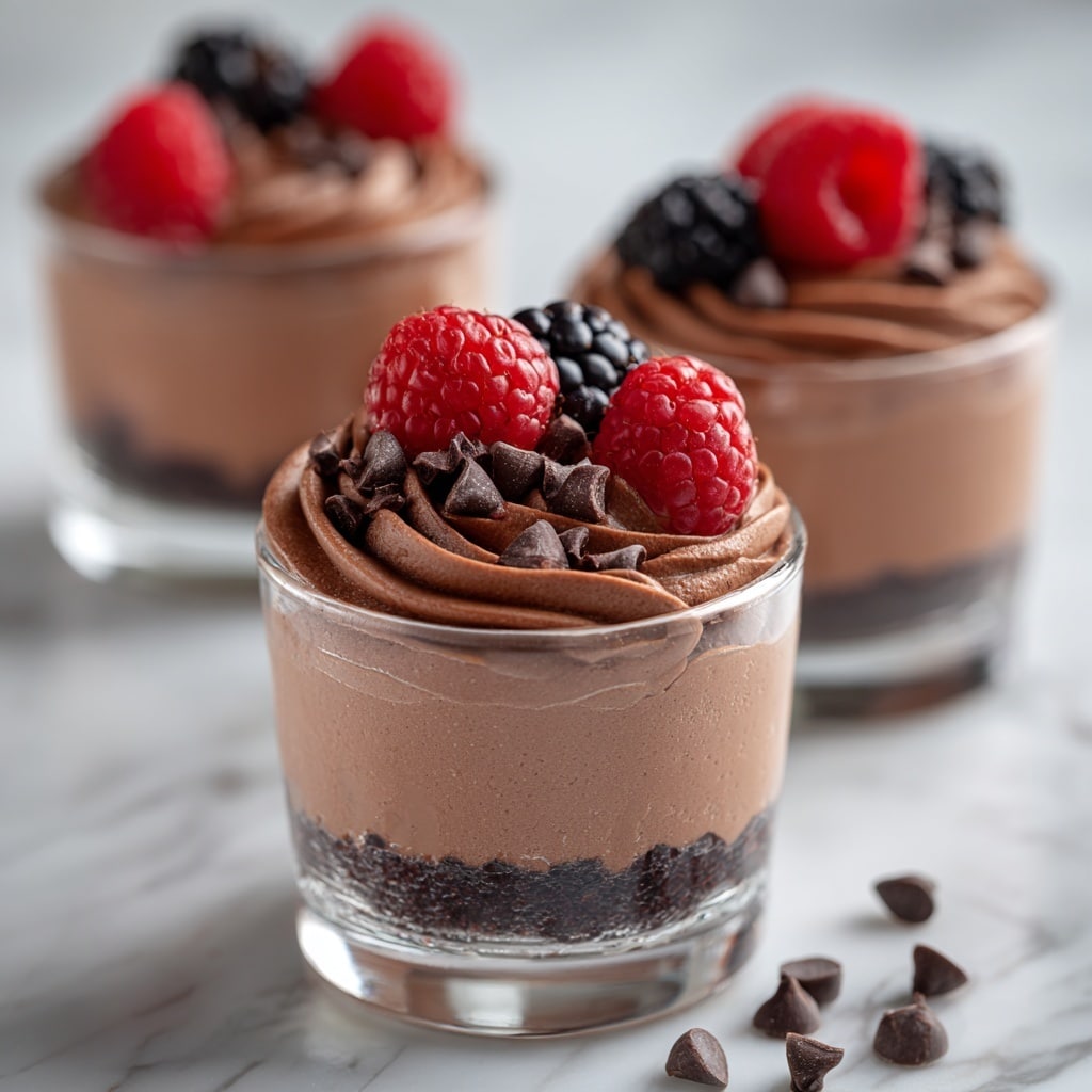 Chocolate Mousse Cups Recipe - Recipe Image