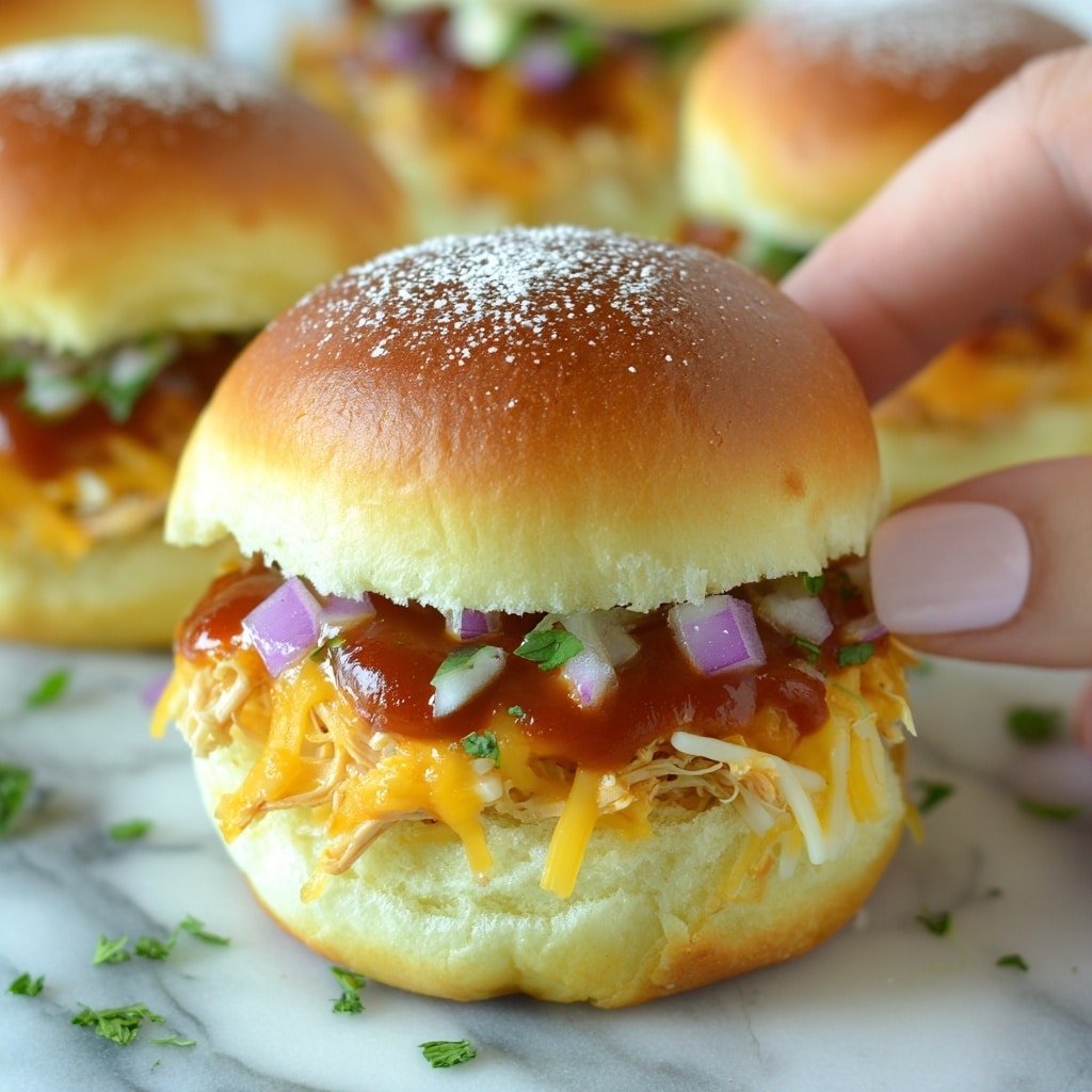 BBQ Chicken Sliders: The Ultimate Guide to Delicious Mini Burgers Recipe - Recipe Image