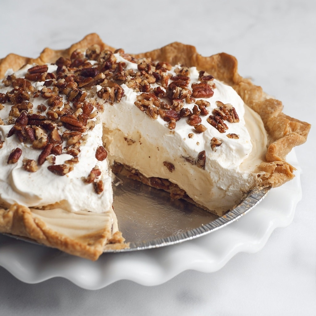 Pecan Cream Pie Recipe - Recipe Image