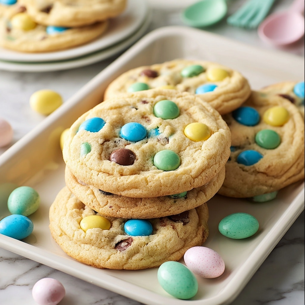 Cadbury Mini Egg Chocolate Chip Cookies Recipe - Recipe Image