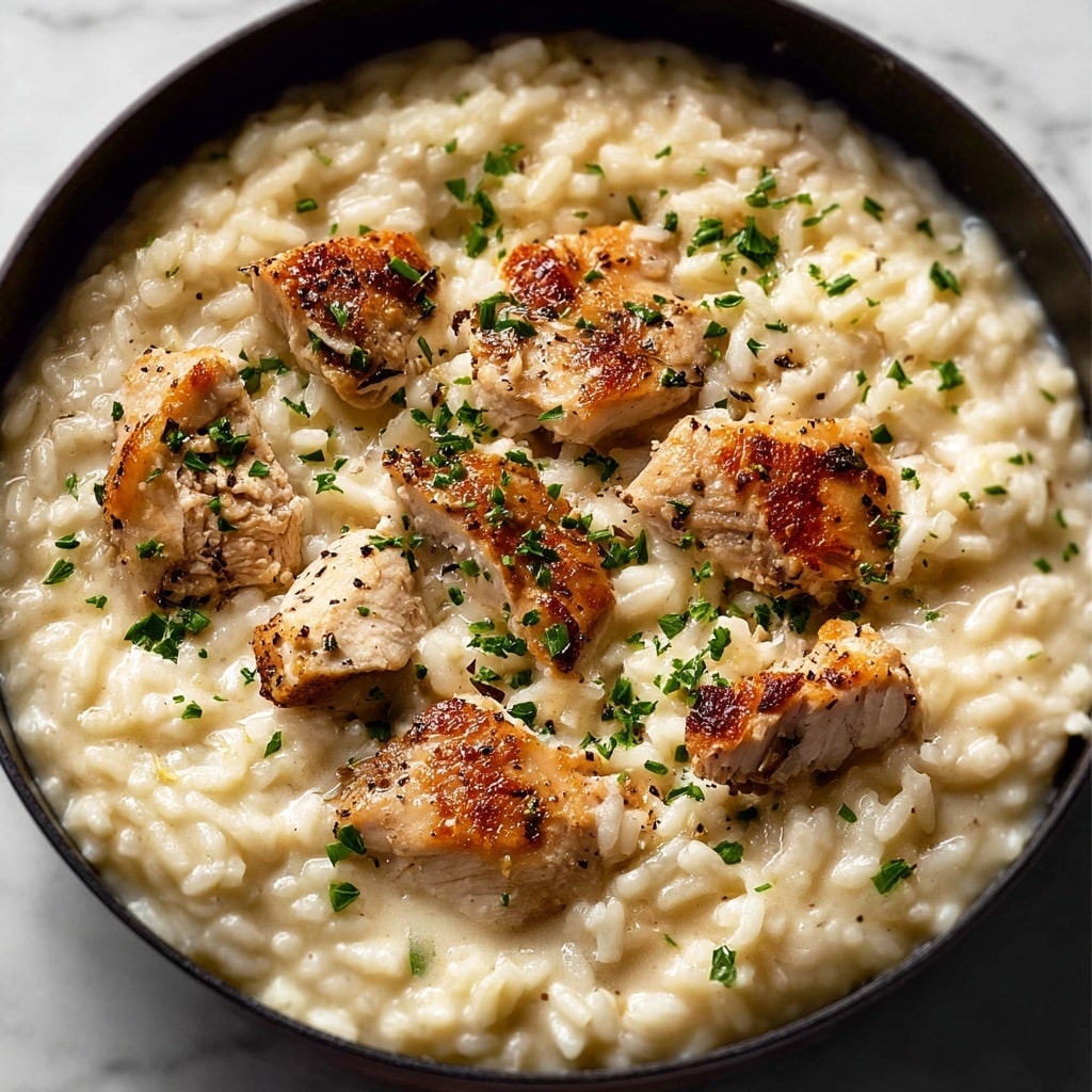 Creamy Parmesan One Pot Chicken and Rice Recipe - Recipe Image