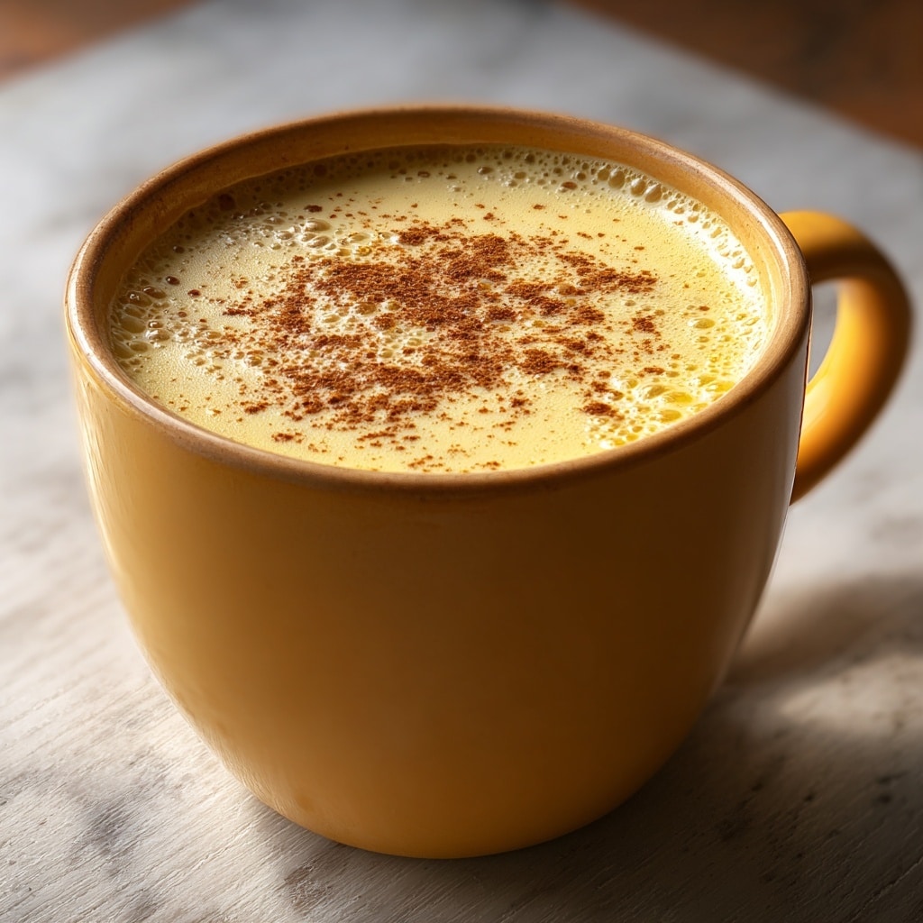 Golden Glow Turmeric Latte Bliss Recipe - Recipe Image
