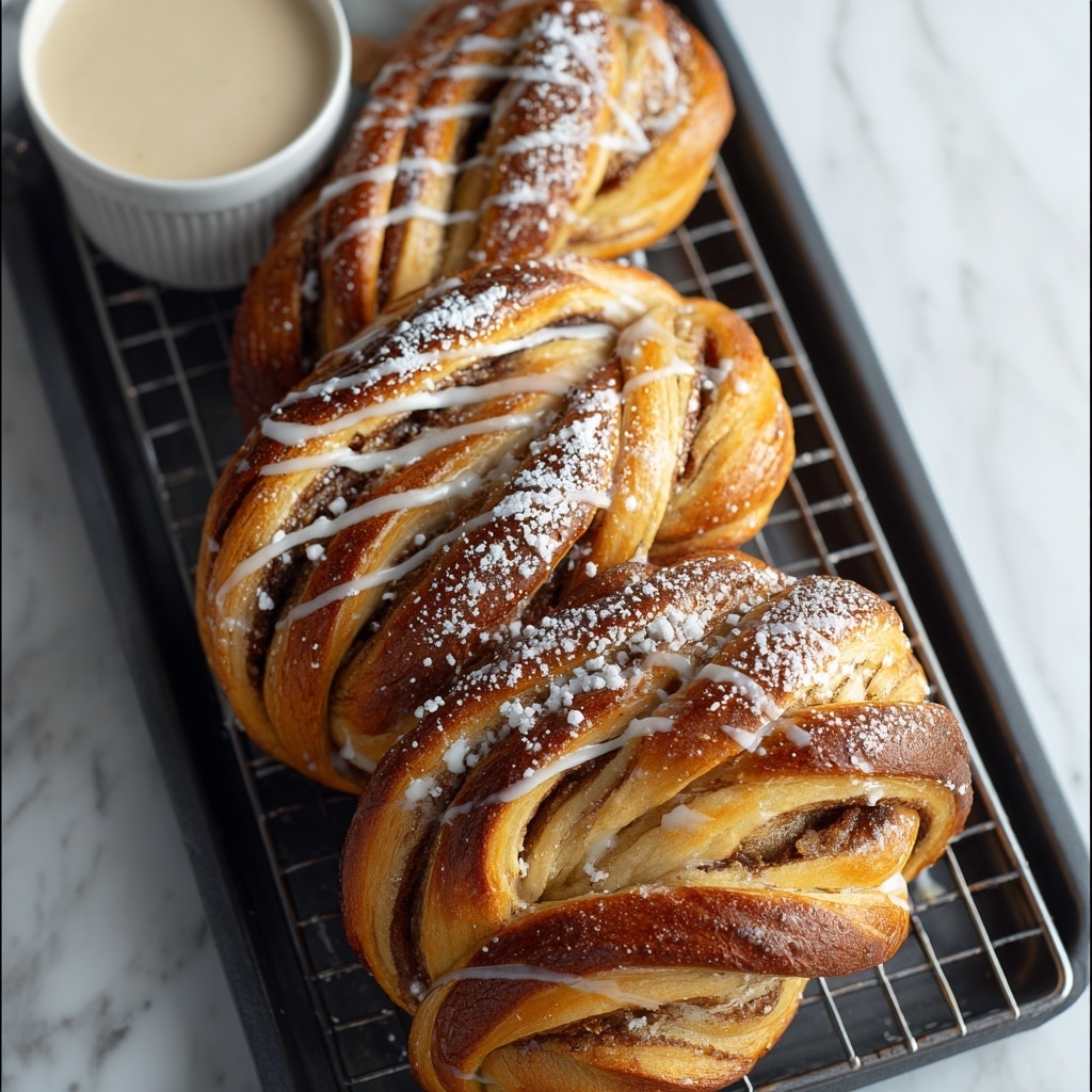 Easy and Fast Cinnamon Twist Loaf Recipe - Recipe Image