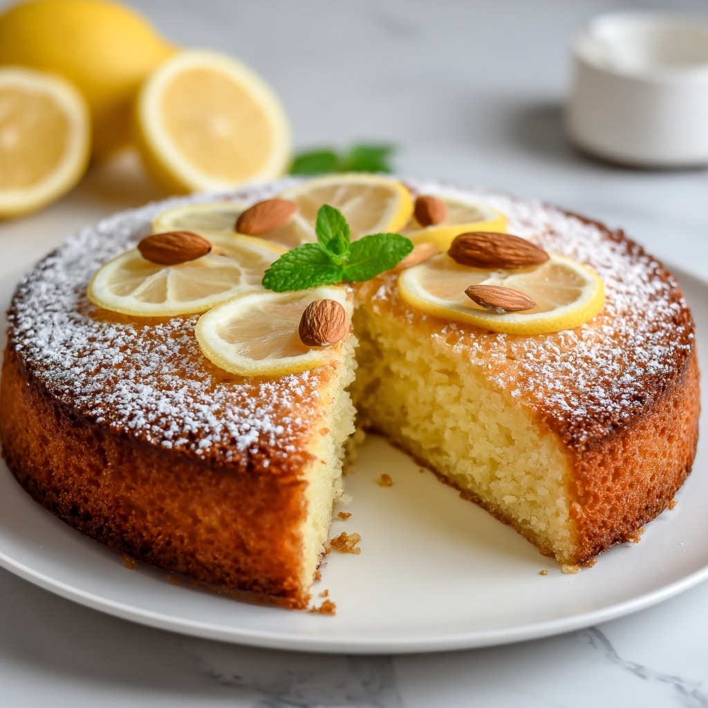 Citrus Almond Cake Recipe - Recipe Image