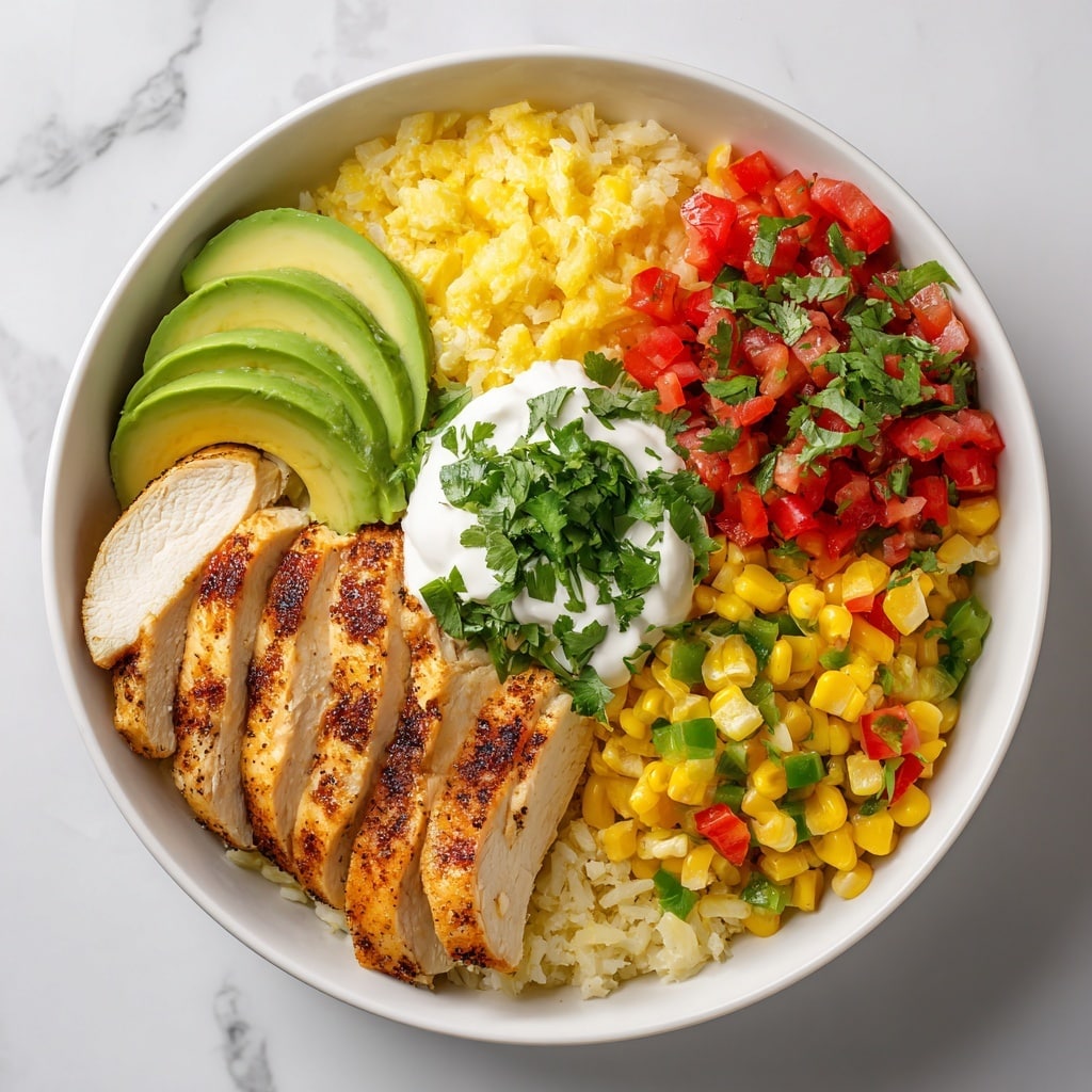 Chicken Fajita Bowls Recipe - Recipe Image