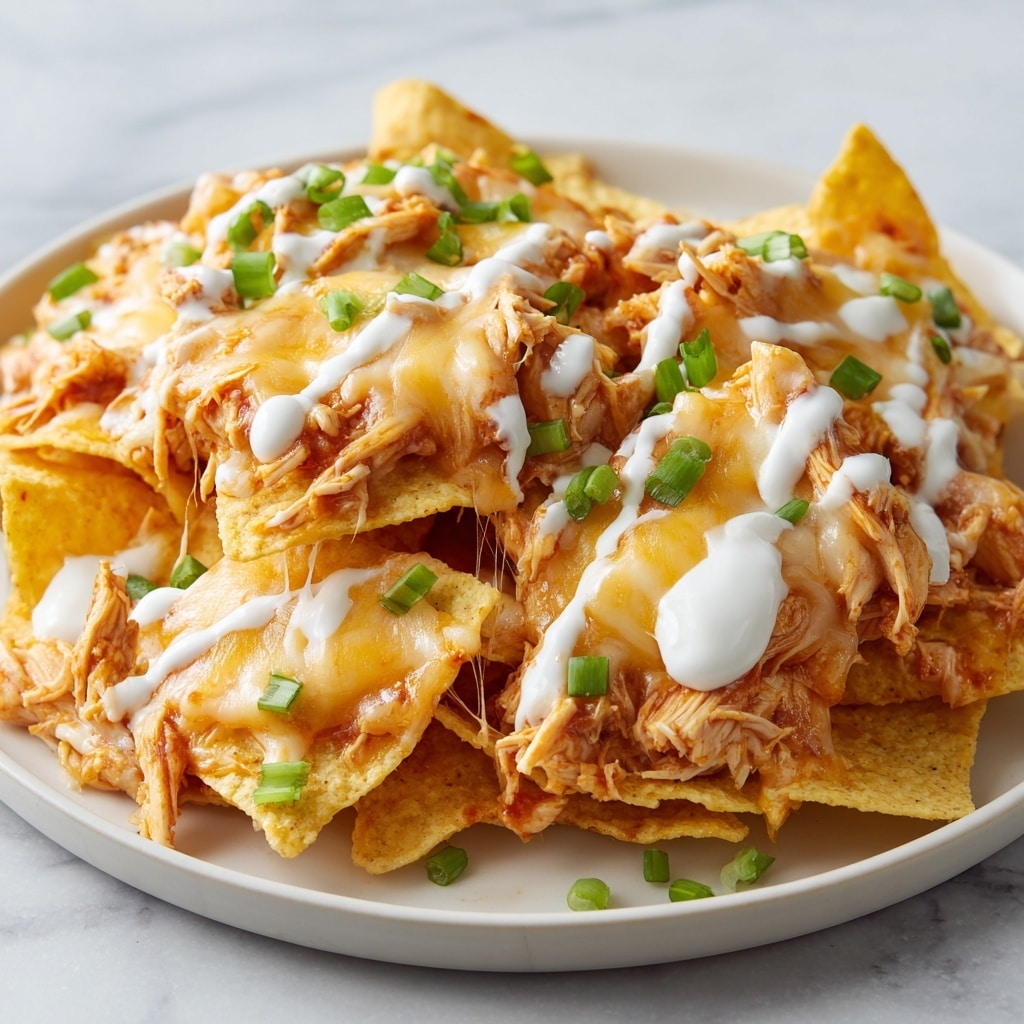 Buffalo Chicken Nachos Recipe - Recipe Image