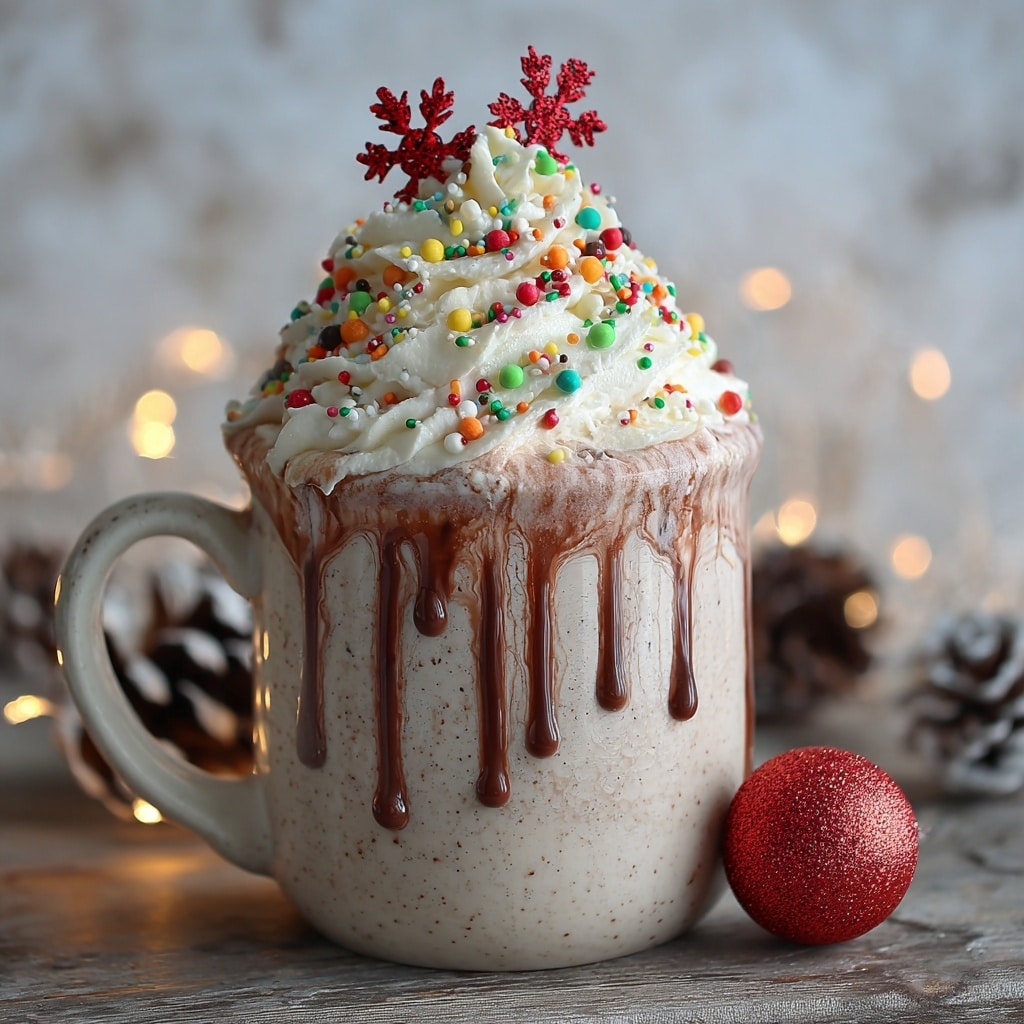 Christmas Chocolate Hot Cups Recipe - Recipe Image